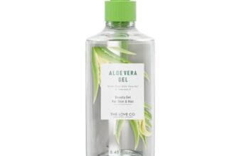 THE LOVE CO. Aloe Vera Gel – 250ml | Refreshing Hydration & Soothing Formula | Natural Moisturizer for Face and Body | Suitable for All Skin Types