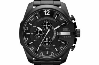 Diesel Mega Chief Analog Black Over sized dial Men’s Watch – DZ4283