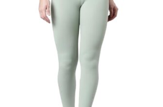 XTEP Women Move with the Sound Green Sports Athletic Leggings-M