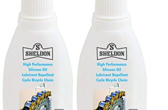 Sheldon High Performance Silicone Oil Lubricant Repellent Cycle Bicycle Chain (25 ml) (Combo of 2)