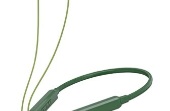 ZEBRONICS Jumbo LITE with 70 Hours Backup, Bluetooth v5.2 Wireless Neckband, Fast Charging, ENC Calling, Gaming Mode (Upto 50ms), Voice Assistant, Dual Pairing, Splash Proof, and Type C (Green)