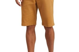 Amazon Brand – Symbol Men’s Regular Fit Cotton Stretchable Shorts (AW19-SHR-ESS-04_Khakhi_36)