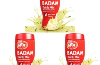 MTR Badam Drink Mix Pet Jar 500g (Pack of 3)