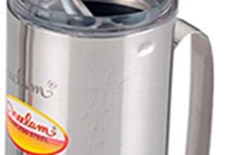 Neelam Stainless Steel Oil Dispenser 1000 ml – Durable & Elegant Liquid Storage Container for Oil, Vinegar, Other Liquids, Leak-Proof Design, Ideal for Cooking, Kitchen Use, Daily Needs.