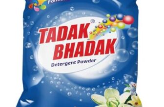 Tadak Bhadak Detergent Powder, 12 kg Bumper Pack – All in One Formula
