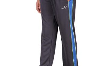 Vector X OKL-229 Boy’s Track Pants (Grey,28)