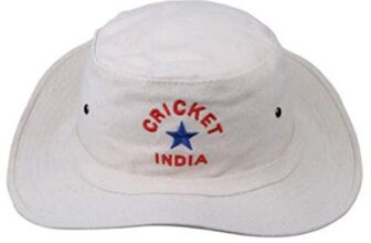 Zacharias Men’s Cotton Umpire Hat Cricket-India (White; Free Size)