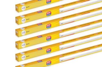 wipro Garnet 20w LED Batten, Coolwhite (pack of 6)