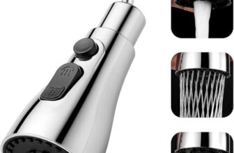 Flixify Flexible Tap Extender for Kitchen Sink – 360° Rotating Faucet Attachment, Splash-Proof, Water-Saving, Easy Installation, Universal Fit Nozzle for Washings (360° Rotating Faucet)