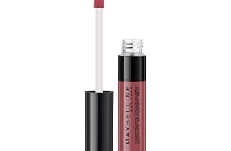 Maybelline New York Sensational Liquid Matte Lipstick, Non-sticky, Non-drying Lipstick, Hassle-Free & Precise Application, Long-lasting Liquid Matte Lipstick – 06 Best Babe| 7 ml