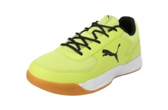 Puma Unisex Adult Adcourt Green Badminton Shoes 10 UK