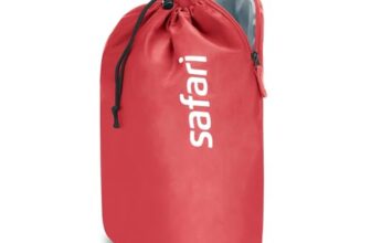 Safari 15 Litre Casual/School/College Standard 2 Compartment Backpack – Cherry Red Small