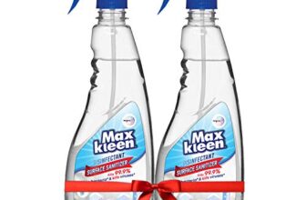 Maxkleen Disinfectant Surface Sanitizer with BKC Solution and No Bleach, 500ml