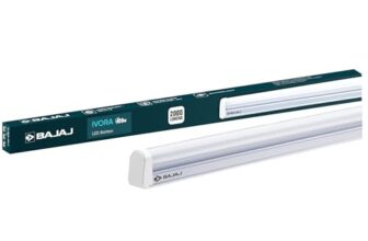 Bajaj 20W Cool Day Light LED Tubelight (Pack Of 1) | LED Tube Light For Home | IR Free | UV Free | Voltage Surge Protection Of 4 KV | Bright & Energy Efficient | White | 1 Year Warranty