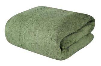 MAXOSHINE Microfiber Towels for Bath Large Size-Super Soft Coral Fleece Bathing Towel with Hook Quick Dry Super Absorbent-Bath Towel for Men and Women-70×140 cm, 350 GSM, Pack of 1