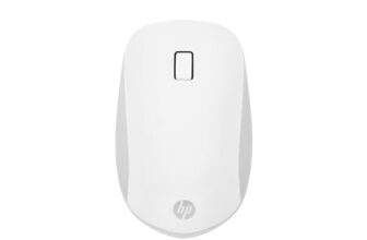 HP 410 Slim White Bluetooth Mouse/Bluetooth 5 connection/12 Month Battery life/1000-2000 dpi Multi-Surface Sensor/Compact and Ambidextrous Design