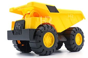 HighRoof® Dumper Truck Push and Go Unbreakable Friction Power Construction Vehicle Friction Toy Children’s Develops Motor Skills Engineering Truck Toys for Kids Boys Girls
