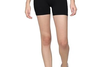 Kobo Active Wear for Women Gym | Workout Short Tights for Women | Yoga Shorts | Gym Wear Tights (Imported) Black