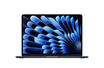 Apple 2026 MacBook Air 13″ Laptop with M5 chip: AI and Apple Intelligence, 34.46 cm (13.6″) Liquid Retina Display, 16GB Unified Memory, 1TB SSD Storage, 12MP Center Stage Camera, Touch ID; Midnight