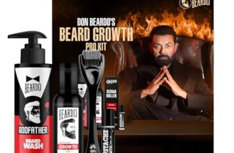 BEARDO Don’s Beard Growth Pro Kit | Complete Beard Growth & Grooming Kit for Men | Ideal Gift for Men | Beard Care Starter Kit | Gift for Husband