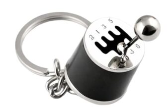 Keychain Carabiner Multi Tool with Bottle Opener and Cutter, Metal Clip with Dual Key Rings and Rotating Mechanism