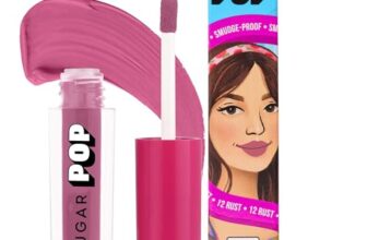 SUGAR POP Matte Lipcolour | Lasts Upto 8 hrs | Nude Lipstick for Women | Vitamin E Infused | Non-Drying, Smudge Proof, Long Lasting | 1.6ml – 12 Rust