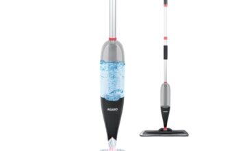AGARO Delite Spray Mop for Dry and Wet Floor Cleaning with Washable Microfiber Pad – with 800ml Refillable Bottle for Wooden Floor, Hardwood, Marble, Laminate, Ceramic Tiles, and for Dust Cleaning