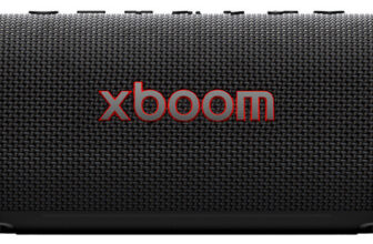LG XBOOM GRAB by will.i.am|20hrs Playtime| IP67 Water/Dust Resistant|Portable 30 W Bluetooth Speaker(Black, Mono Channel)