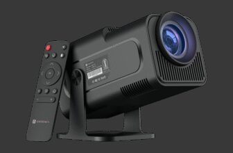 Portronics Beem 470, Built-in Apps, Android 11, 1080p FHD, 4500 lm, 5W Speaker, Bluetooth (4500 lm / 1 Speaker / Wireless / Remote Controller) Portable Projector(Black)