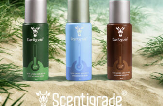Scentigrade 25,15,55 Degree Unisex Luxury Perfume Body Spray|Long Lasting No Gas Deodrant Deodorant Spray  –  For Men & Women(450 ml, Pack of 3)