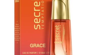 Secret Temptation Grace Luxury Perfume for Women | Long Lasting Smell & Sweet Citrusy Fragrance | Eau de Parfum – 50 ml