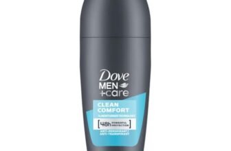 DOVE MEN+CARE CLEAN COMFORT ANTI-PERSPIRANT ROLL ON 50 ML| 48-Hour Protection, Moisturising, Alcohol-free, Clean Scent |