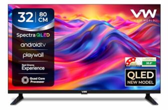 VW 80 cm (32 inches) Spectra Series HD Ready Smart QLED Android TV VW32AQ3