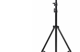 Kubra KB-7 Tripod 7 Feet Tripod(Black, Supports Up to 5000 g)