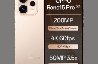OPPO Reno15 Pro 5G (Sunset Gold, 256 GB)(12 GB RAM)