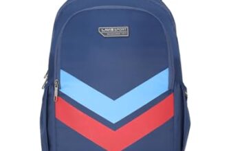 Lavie Sport Chevron 33L College Laptop Backpack with Rain Cover for Boys & Girls | Men & Women