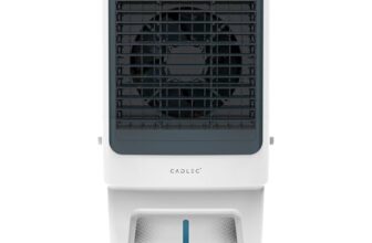 Cadlec StormAir 100L Desert Air Cooler, High Speed Fan with Powerful Air Throw, Inverter Compatible, Anti-Bacteria Honeycomb Pad, 3 Year Warranty | White
