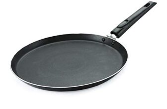 Nirlon Aluminium Non Stick Dishwasher Safe Non Induction Flat Tawa