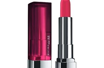 Maybelline New York Color Sensational Creamy Matte Lipstick lasts up to 12 Hours, Hydrate Lips, Rich Creamy Lipstick with Shea Butter, Available in 42 Shades – 630 Flaming Fuchsia, 3.9g