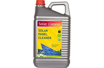Solar Cleano – Solar Panel Cleaner (5 Liter) | 1:50 Concentrate Liquid | Removes Stains, Dirt, Bird Droppings | Increase Power Output | Eco Frendly | Cleans upto 500 Panels