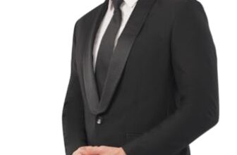 SaintX Premium Men’s Tuxedo | Elegant Slim Fit Blazer for Parties, Weddings & Events