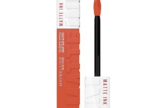 Maybelline New York SuperStay Matte Ink Liquid Lipstick – 210 Versatile, Highly pigmented, Transfer Proof & Fade Proof. Maybelline New York SuperStay Matte Ink Liquid Lipstick Lasts Up To 16Hr | 5ml
