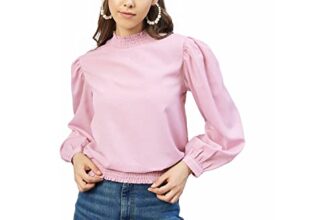 Marie Claire Women’s Regular Blouse (MC2304_Pink Medium)
