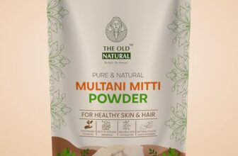 The Old Natural Multani Mitti Powder – 100% Pure & Natural Fuller’s Earth | Deep Cleansing Face & Hair Care | Controls Oil, Acne & Improves Skin Glow | 200g