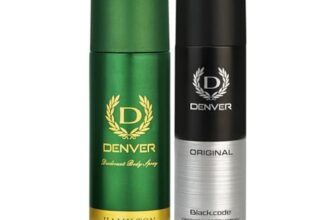 DENVER Hamilton & Black Code Deodorant For Men 150ML Each – Combo of 2 | Long lasting Deodorant For Men