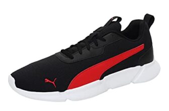 Puma Unisex-Adult Flair 2 Black-High Risk Red Running Shoe – 9 UK (37728001)