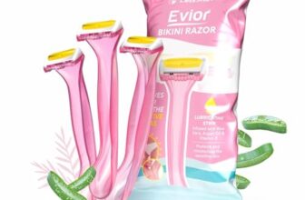 LetsShave Evior Bikini Line Trimming Razor for Women, Pack of 3 | Skin-Safe Blades | Sensitive Area Trimmer | Reusable, Irritation Free & Precise Hair Trimming for Bikini Area