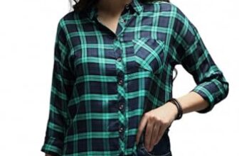 High Star Women Multi Smart Casual Regular Fit Spread Collar Long Sleeves Shirt