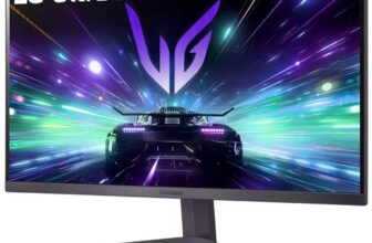 LG 24GS50F 60.4cm (24 Inch) Ultragear FHD (1920×1080) Gaming Monitor, 180Hz, 1ms MBR, AMD FreeSync™, Anti-Glare, DP, HDMI X 2, HDR10, FPS Counter, 3-Side Virtually Borderless, Tilt Adjustment (Black)
