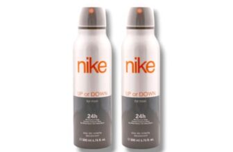 Nike Up Or Down Deodorant Aerosol For Men | Long-Lasting Freshness & Odour Protection | Sporty Masculine Fragrance | 200 ml Each (Pack of 2)